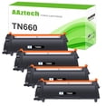 thumbnail image 1 of AAZTECH 4-Pack Compatible Toner Cartridge for Brother TN660 TN-660 TN630 HL-L2340DW HL-L2300D MFC-L2707DW DCP-L2540DW DCP-L2520DW HL-L2320D Printer Ink (Black), 1 of 7