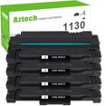 thumbnail image 1 of AAZTECH 4-Pack Compatible Toner Cartridge for Dell 330-9523 1130 1130N 1133 1135N (Black), 1 of 9