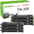 thumbnail image 1 of AAZTECH 6-Pack Compatible Toner Cartridge for Brother TN-350 HL-2030 2030R 2040 2070N 2070NR 2045 2075N (Black), 1 of 9