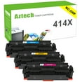 thumbnail image 1 of AAZTECH NO Chip 3-Pack Compatible Toner Cartridge for HP W2022X 414X for Color LaserJet M454,Color LaserJet Pro MFP M479 Printer,with Tools (Cyan,Magenta,Yellow), 1 of 14