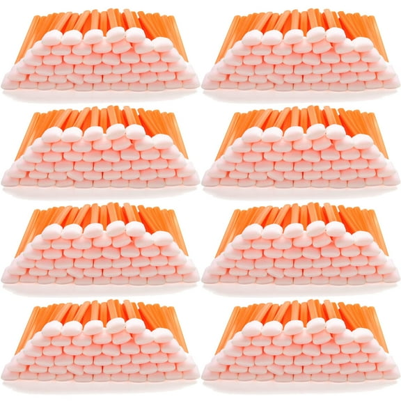 AAwipes Foam Cleaning Swabs (400 pcs, 5.25") - Lint Free Foam Tip Swab Cleanroom Sponge Stick Detailing Lab Swabs for Camera, Inkjet Printer, Optical Lens, Optical Equipment (C714C)