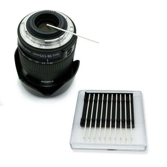 AAwipes Sticky Pen Mini Silicone Gel Stick (ESD-Safe 1.3 mm/0.05 inch Round Head, 10 Packs) Sticky Swab Gel for Camera Sensors, LCD, Electronics, Semiconductors, PCB, SMT & Watches etc. (No. GSP-10M)