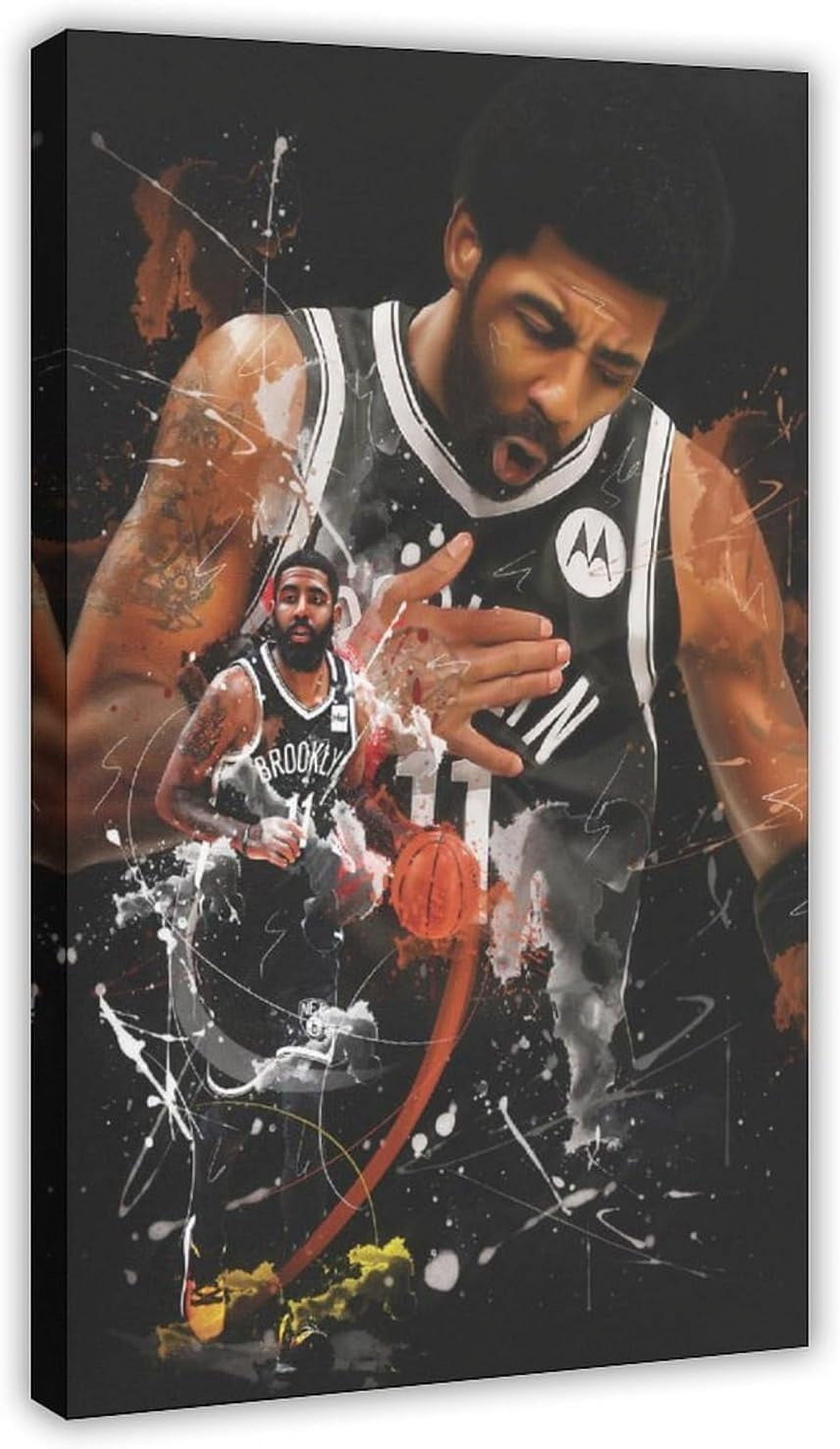 AAzaqTin-Kyrie Irving Poster Basketball Picture Canvas Bedroom Wall Decor Print Picture Office ...