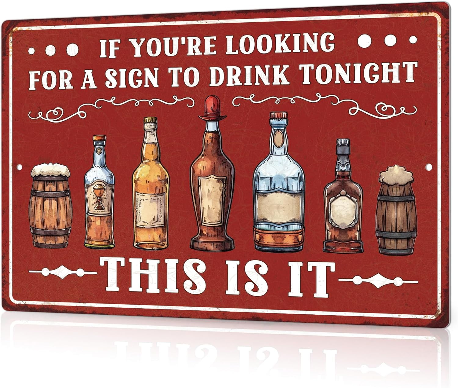 Aazaqtin vintage bar sign for home bar funny bar metal tin sign i
