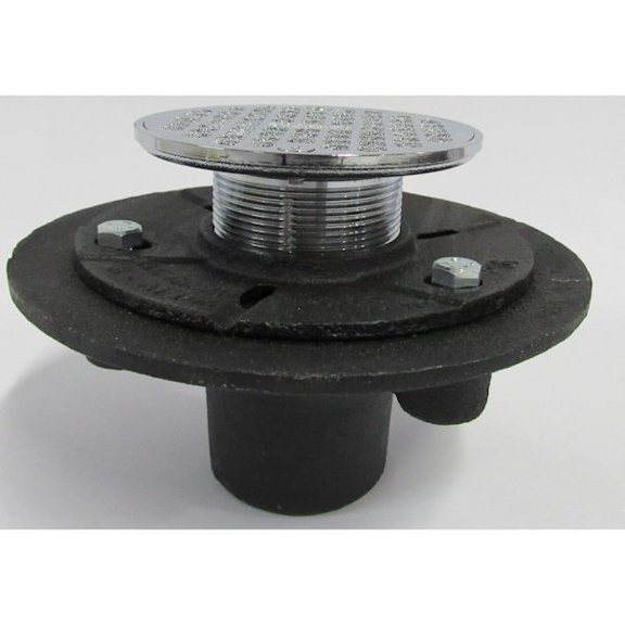 AB&A ABA5208 Shower Drain CI SS Grate 2"NH