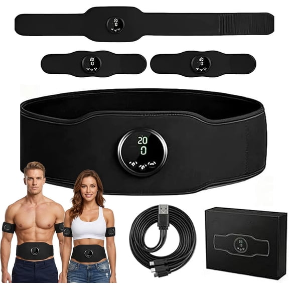 AB Belt for Home & Office, 2026 Upgrade Adjustable Toning Belt