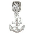 thumbnail image 1 of AB Crystal Anchor - Mom Charm Bead, 1 of 1
