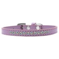 thumbnail image 1 of AB Crystal Puppy Collar, Lavender - Size 16, 1 of 1