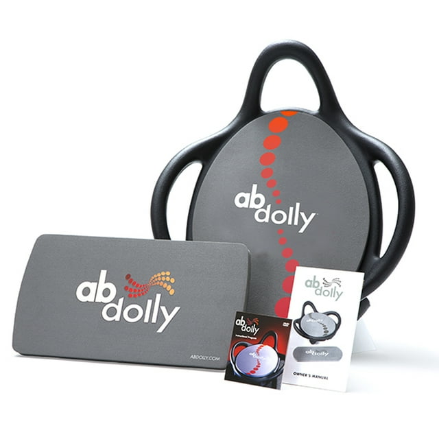 AB Dolly Home Fitness Abdominal Exercise Machine Equipment w/ Workout DVD