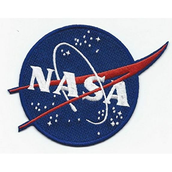 AB Emblem Official NASA Vector Logo Sewing Patches & Appliques