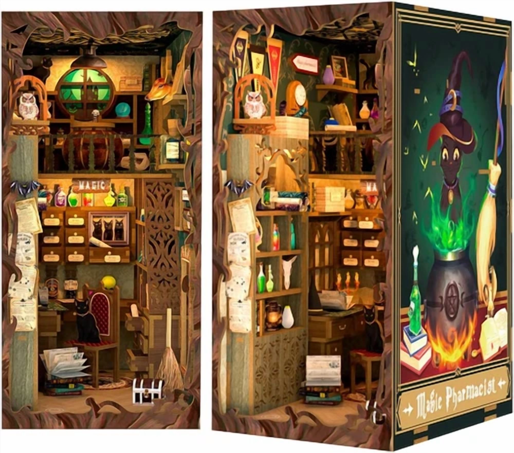 Kit Book Nook DIY 