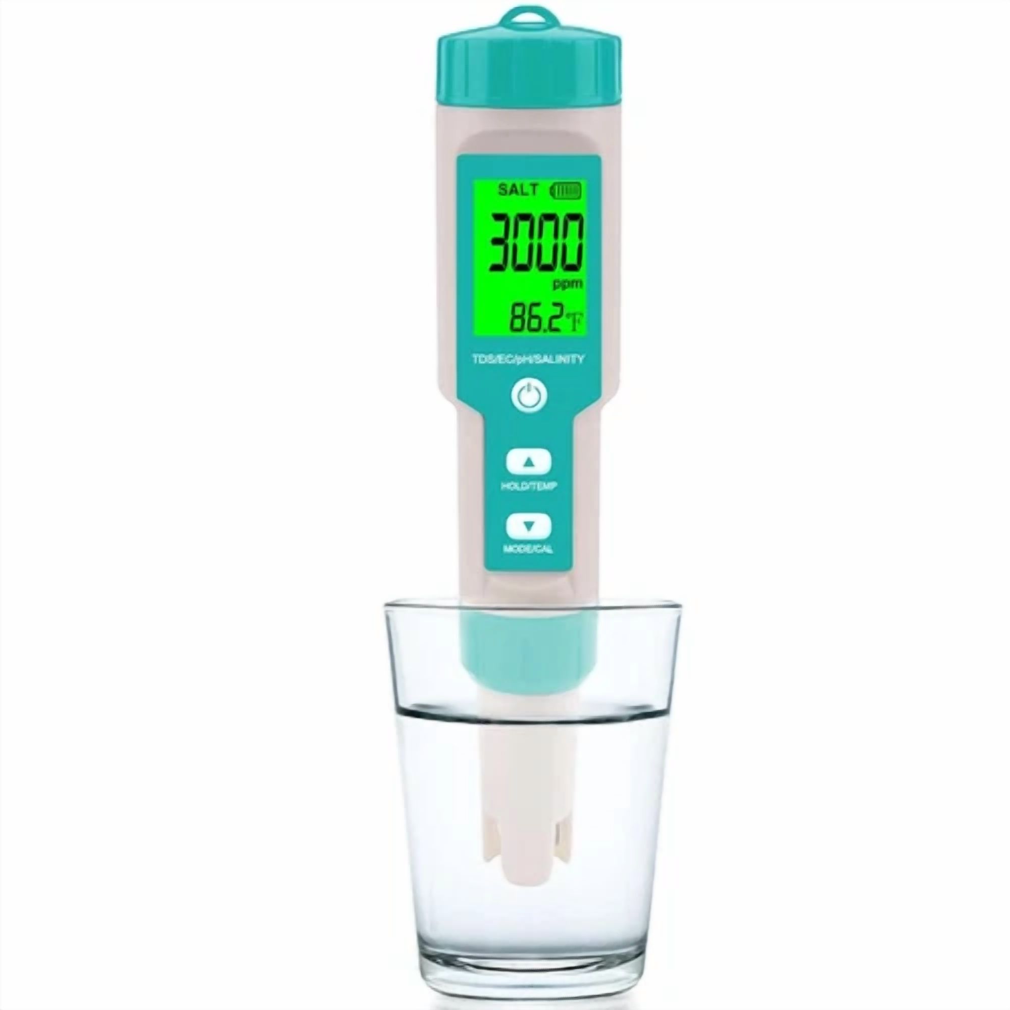 Phstat Price AB STAT Pool Salt Tester - Multifunctional 5 in 1 Salinity, PH, TDS, EC ...