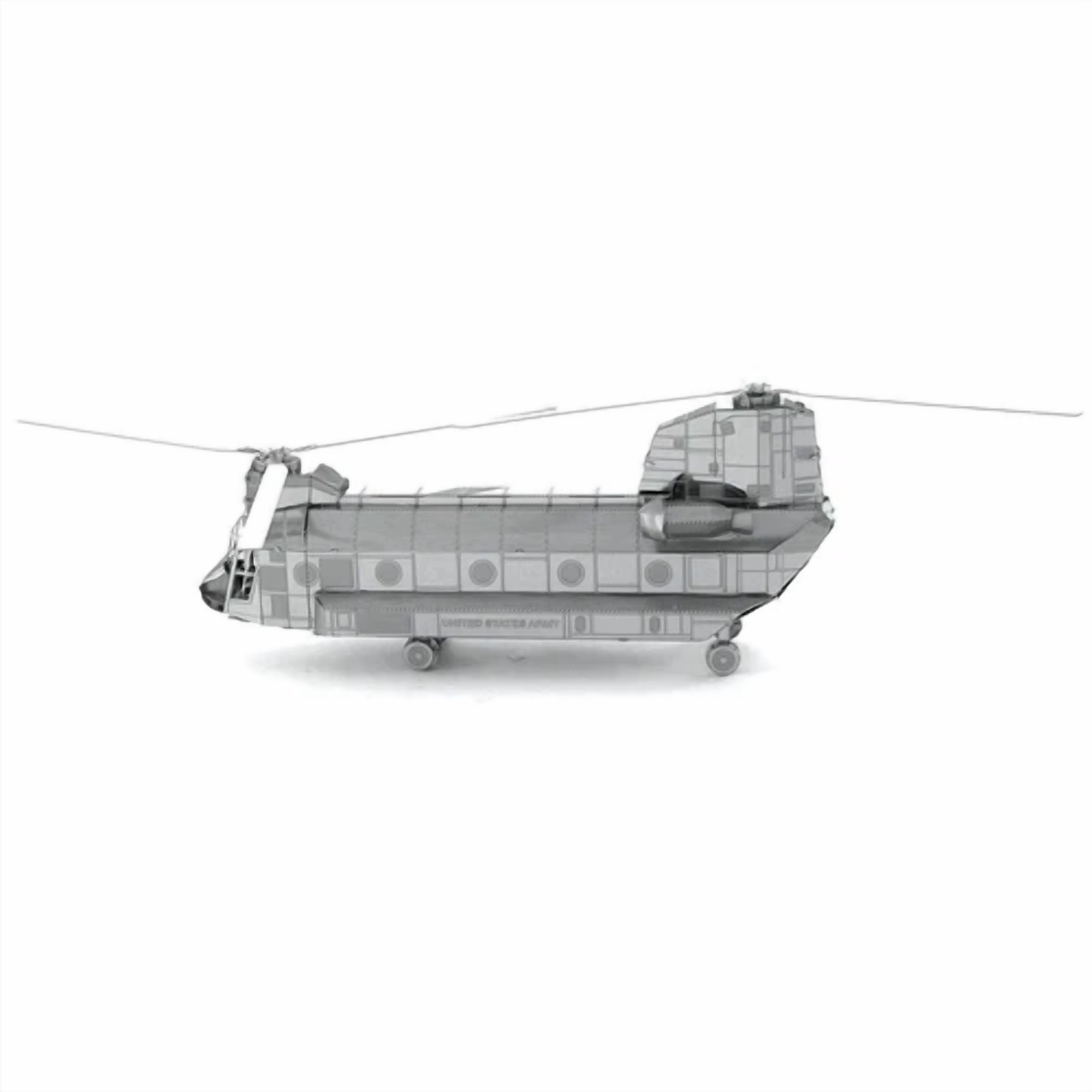CH-47 Chinook Helicopter Building Block Model - 1451 Pieces, Detailed Military Transport Toy For Teens & Adults