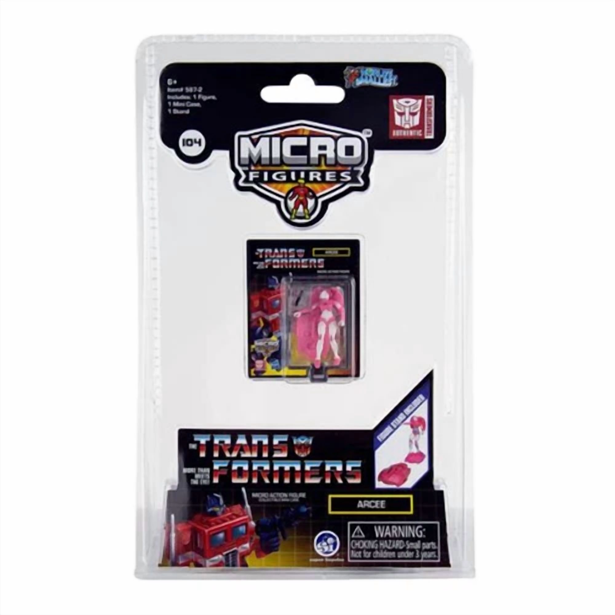 AB VINIL Super Impulse World's Smallest Transformers Arcee Micro Figure
