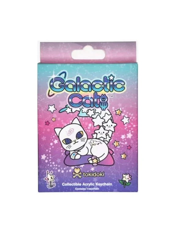 Tokidoki Galactic Cats Single Blind Box Acrylic Keychain