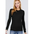 thumbnail image 1 of AB Women's Basic Thermal Long Sleeve Knit T-Shirt, 1 of 3