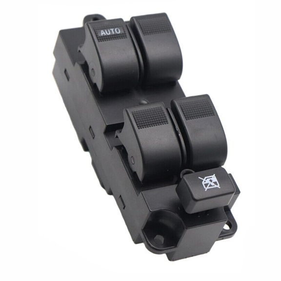 AB39-14540-BB Master Power Window Switch, Push Button, Lever Actuator, Manual Operation, Black