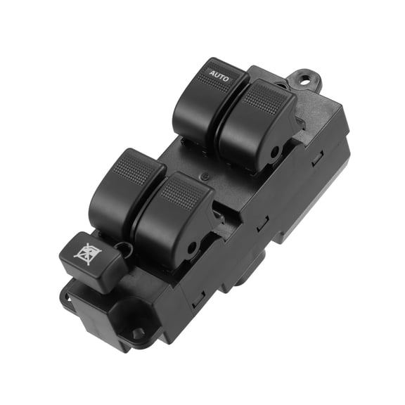 AB39-14540-BB Master Power Window Switch, Push Button, Lever Actuator, Manual Operation, Black