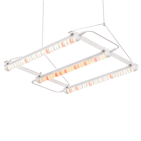 ALPHAGROW 33 W Full Spectrum LED Grow Light, 3-Bar Design