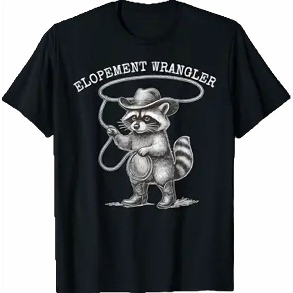 ABA Raccoon Elopement Wrangler Behavior Analyst RBT Therapy T-Shirt