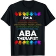 thumbnail image 1 of ABA Therapist Data Behavior Analyst Autism Therapy T-Shirt, 1 of 4