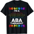 thumbnail image 1 of ABA Therapist Data Behavior Analyst Autism Therapy T-Shirt, 1 of 3