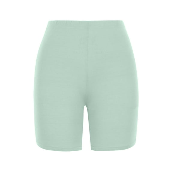 ABATAB 2PC Yoga Shorts for Women Soft Workout Shorts High Waist Biker Gym Stretch Running Shorts