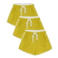 thumbnail image 1 of ABATAB 2PCs Workout Shorts for Women Casual Elastic Waist Drawstring Shorts Soft Lounge Athletic Running Jogging Shorts, 1 of 4