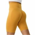 thumbnail image 1 of ABATAB Biker Shorts for Women Soft Workout Shorts Butt Lifting High Waisted Yoga Running Gym Shorts, 1 of 3