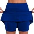 thumbnail image 1 of ABATAB Biker Skorts for Women Comfy Summer Tennis Athletic Shorts 2 in 1 Casual Stretchy Golf Running Shorts, 1 of 5