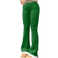 thumbnail image 1 of ABATAB Flare Legging Pants for Women Ultra Soft Yoga Bootcut Leggings Full Length High Waisted Bell Bottoms Trousers, 1 of 7