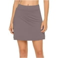 thumbnail image 1 of ABATAB Golf Skorts for Woman Soft Tennis Skirt Elastic Wiasted Shorts Stretchy 2 in 1 Athletic Running Shorts, 1 of 5