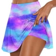 thumbnail image 1 of ABATAB Golf Skorts for Woman Soft Tennis Skirt Elastic Wiasted Shorts Stretchy Athletic Running Shorts, 1 of 5
