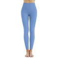 thumbnail image 1 of ABATAB Leggings for Women High Waisted Butt Lifting Comfy Soft Trousers Fitness Gym Yoga Pants Basic Tights Lounge Clothes, 1 of 7