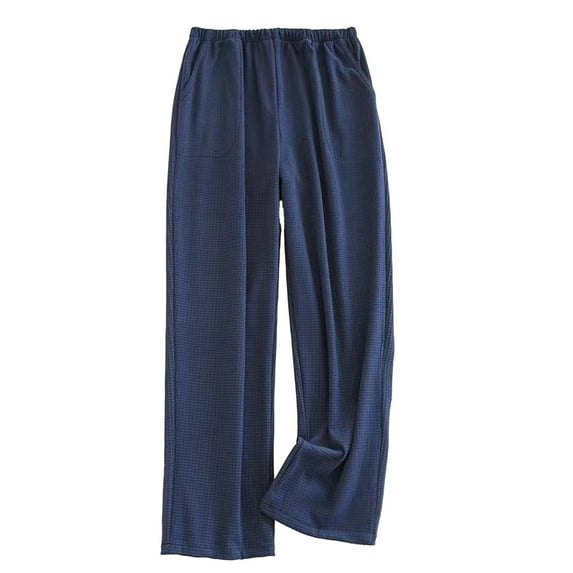 ABATAB Pajama Pants for Women Comfy Plaid Soft Baggy Sleepwear Lightweight Elastic Waisted Casual Wide Leg Pj Bottoms