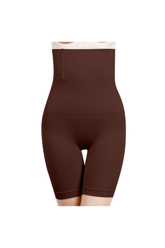 Shapewear for Women Soft Comfy Butt Lifting Underwear Solid High Waist Seamless Thigh Slimmer Body Shaper