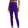 thumbnail image 1 of ABATAB Skirted Legging for Women High Waisted Comfy Yoga Legging with Skirts Thin Workout Golf Tennis Skorts Soft Clothes, 1 of 7