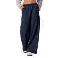 thumbnail image 1 of ABATAB Sweatpants for Women Baggy Loose Lounge Running Pants Casual Wide Leg Workout Exercise Trousers with Pockets, 1 of 6