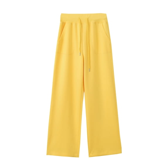 ABATAB Sweatpants for Women Running Baggy Wide Leg Lounge Pants Casual Workout Joggers Trousers with Pockets with Pockets