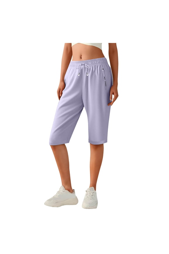 Women's Athletic Shorts Bermuda Casaul Jogger Running Shorts Wide Leg Loose Fit Workout Athletic Shorts with Pockets