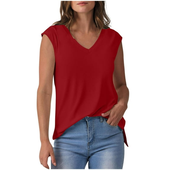 ABATAB Women's Button Down Shirts Pleated Causal Lapel Neck Blouses Work Office Short Sleeve Plain Blouse for Ladies