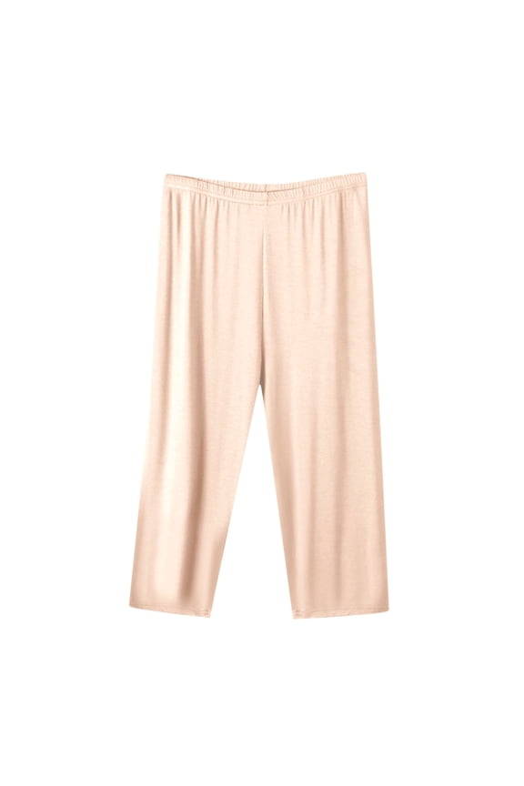 Women's Plus Size Capris Casual Wide Leg Lounge Gym Palazzo Cropped Pants Lightweight Comfy Workout Sports Capri Pants