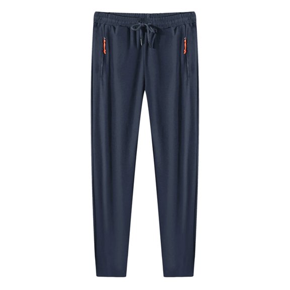 ABATAB Women's Plus Size Casual Pants Lightweight Drawstring Mountain Pants Breathable Workout Gym Trousers with Zipper Pockets
