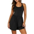 thumbnail image 1 of ABATAB Women's Workout Romper Summer Sleeveless Athletic Jumpsuits One Piece Running Outfits Exercise Gym Trendy Jumpsuits, 1 of 6