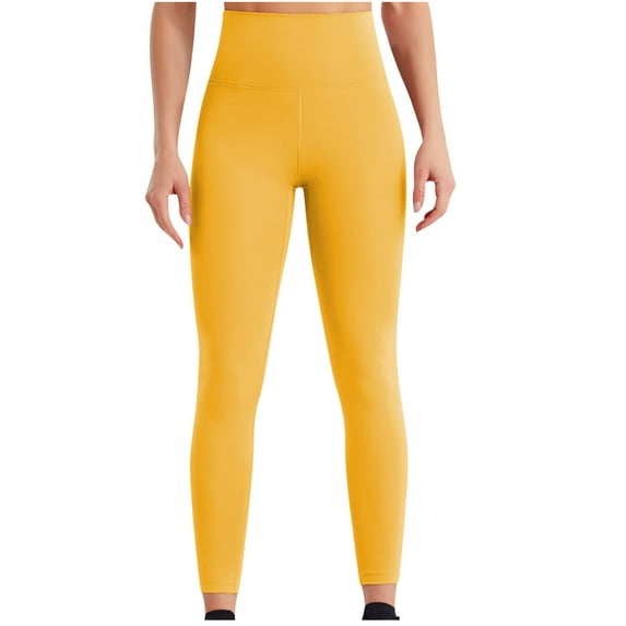 ABATAB Women's Yoga Legging Pants Slimmer Tight Workout Leggings Butt Lifting Elastic Waisted Exercise Gym Leggings