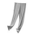 thumbnail image 1 of ABATAB Womens Lounge Pants Elastic Waisted Straight Leg Pajama Pants Comfy Casual Soft Sleepwear Bottom with Pockets, 1 of 6