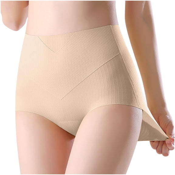 ABATAB Womens Panties Seamless High Rise Full Coverage Briefs Seamless Leakproof No Show Ultra Soft Panties