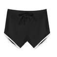 thumbnail image 1 of ABATAB Womens Running Shorts Casual Drawstring Soft Athletic Shorts Elastic Waist Gym Workout Active Shorts, 1 of 7