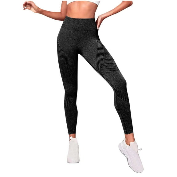 ABATAB Workout Leggings for Women Seamless High Waisted Yoga Pants Butt Lifting Breathable Gym Athletic Clothes