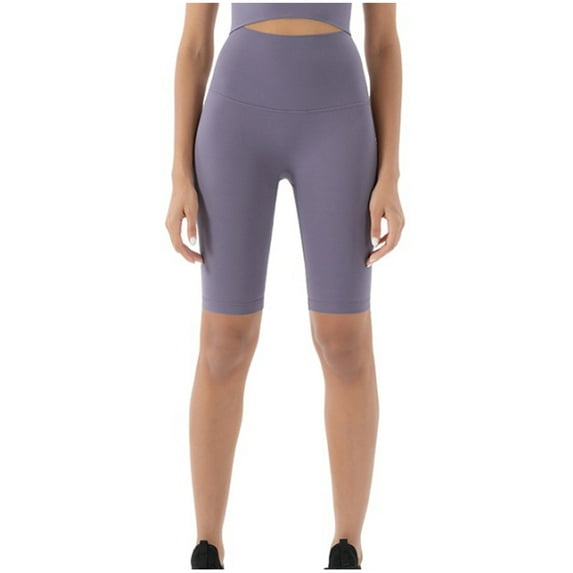 ABATAB Yoga Shorts for Women High Waisted Gym Workout Bermuda Leggings Soft Athletic Biker Shorts